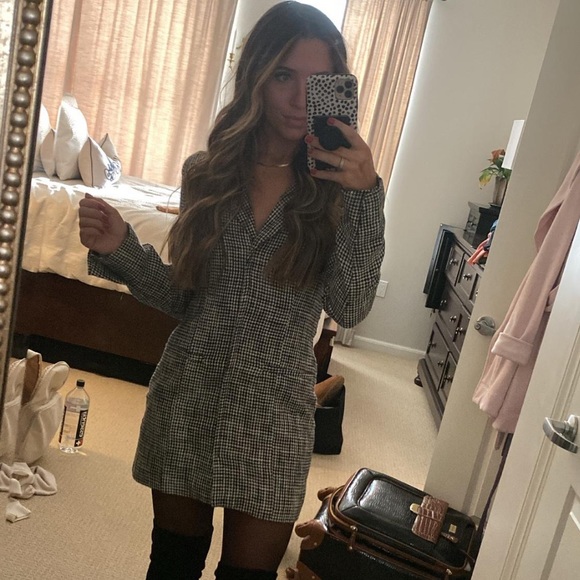 Tweet Blazer Mini Dress - Picture 5 of 6